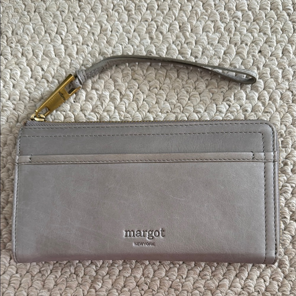 Margot Gray Wristlet Wallet